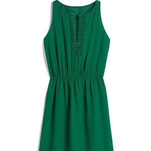 Market & Spruce Bogota Crochet Trim Dress